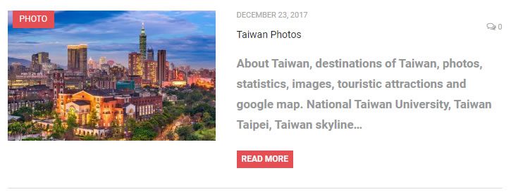 Taiwan Photos -  related
